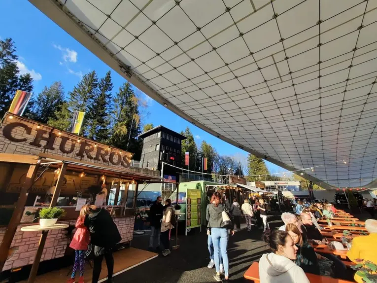 Foodtrucks auf dem Maschseefest